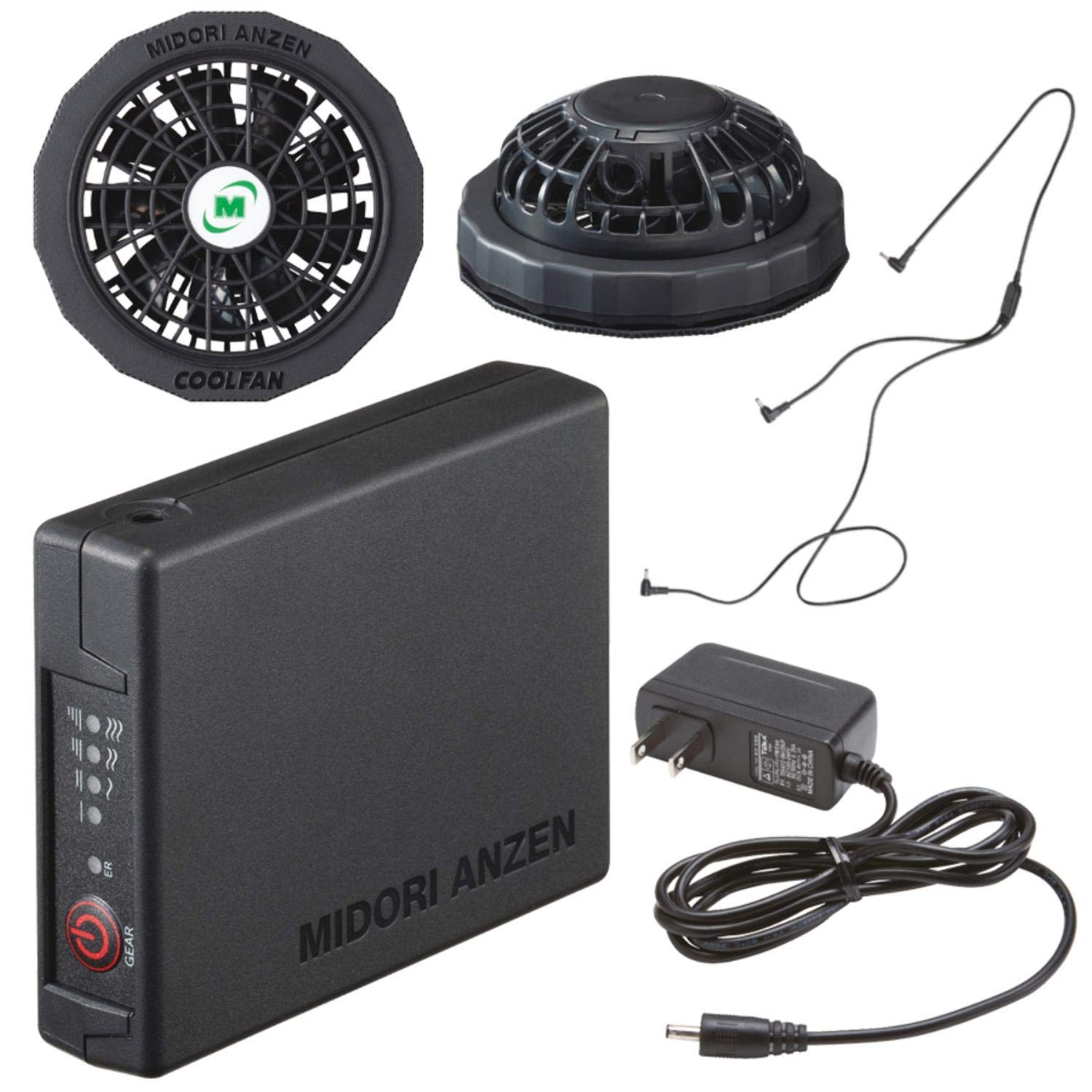 Amazon | [ミドリ安全] クールファン用 ファン・バッテリーセット