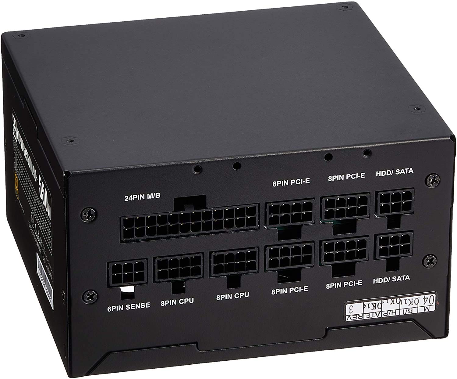 Amazon | 玄人志向 電源ユニット 550W ATX 電源 80 PLUS ゴールド PC