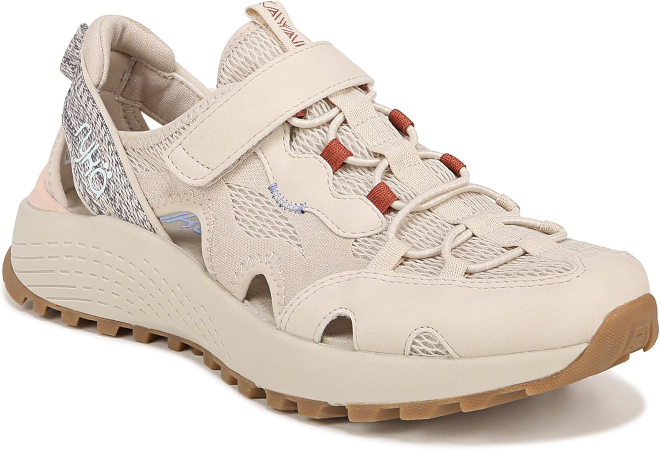 Amazon.com | Ryka Womens Kayak Trek Walking Shoe Beige 5 M | Walking