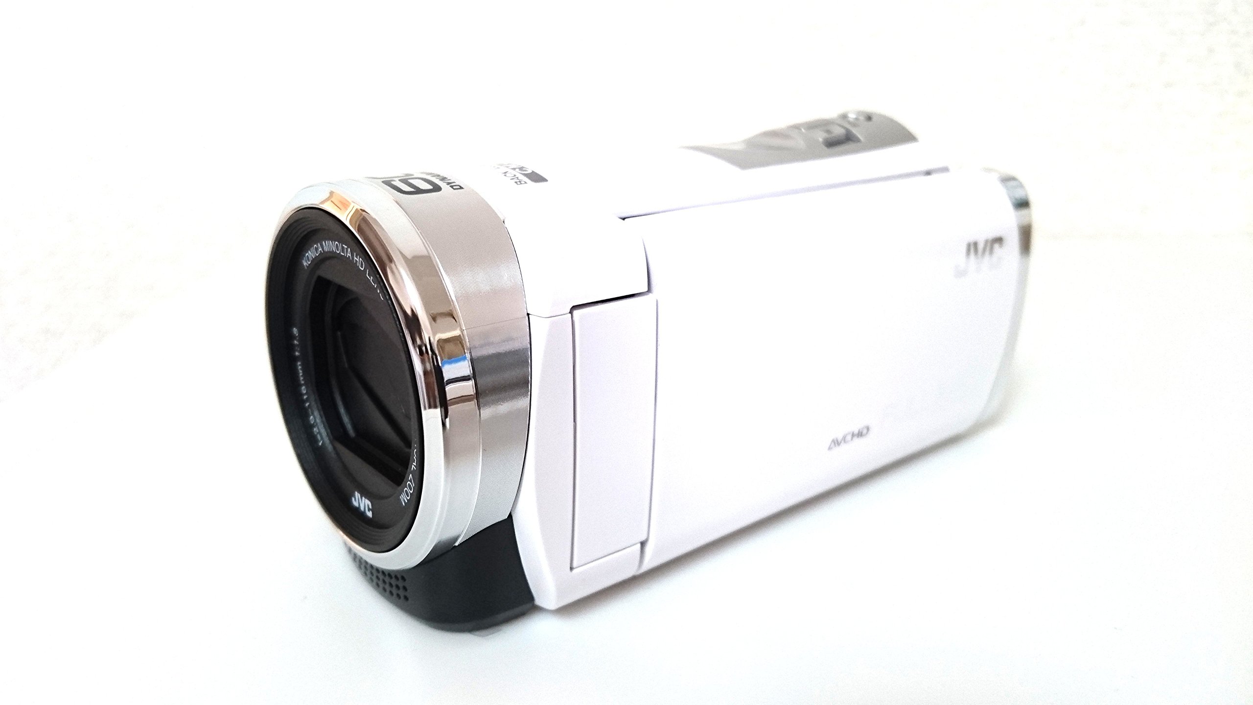 Amazon | JVC ビクター ビデオカメラ Everio エブリオ GZ-HM177-W