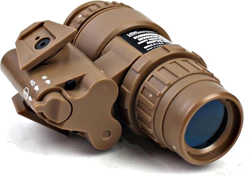 ヘルメット、ナイトビジョンダミー四つ目レプリカ、金属ステー付き