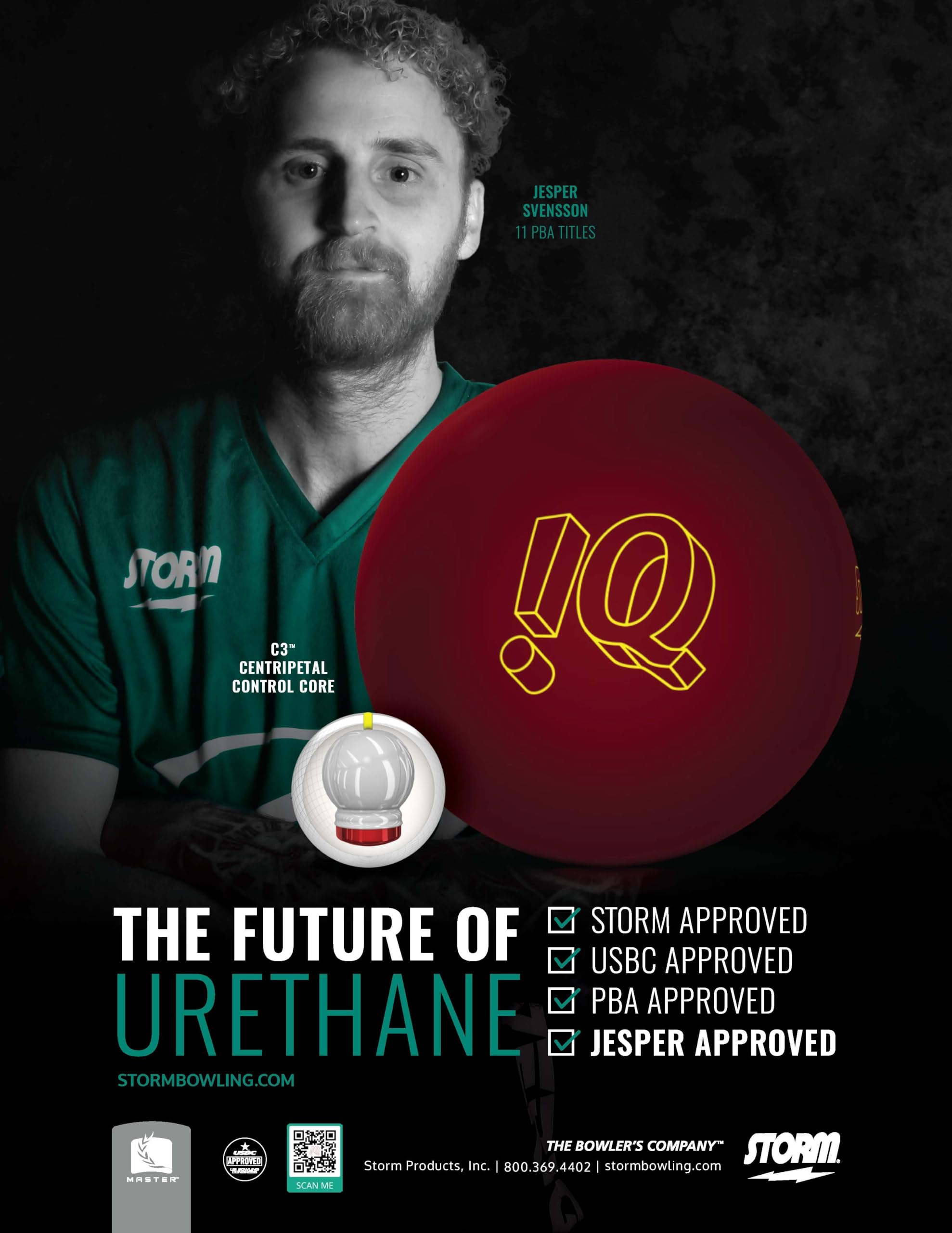 Amazon.co.jp: Storm IQ Tour 78/U ボーリングボール - クリムゾン 15