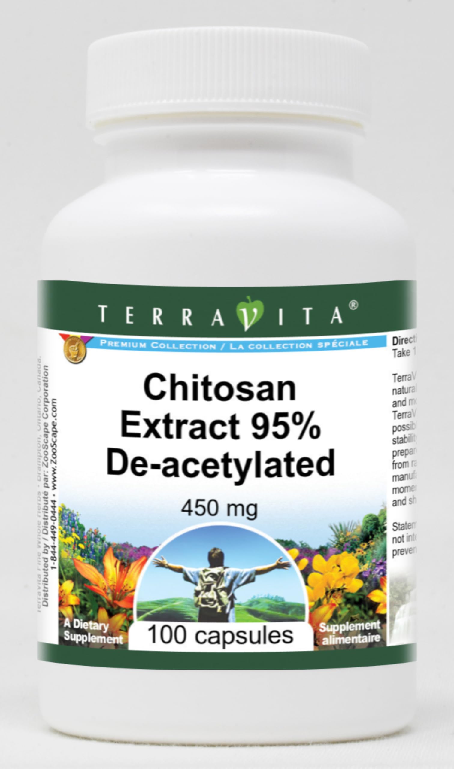 Amazon.com: Chitosan Extract 95% De-acetylated - 450 mg (100