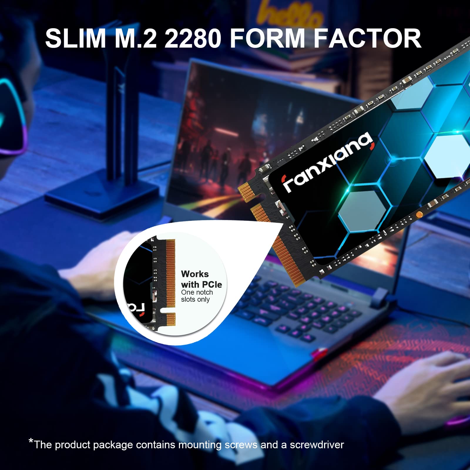 Amazon.com: fanxiang S500 Pro 1TB NVMe SSD M.2 PCIe Gen3x4 2280