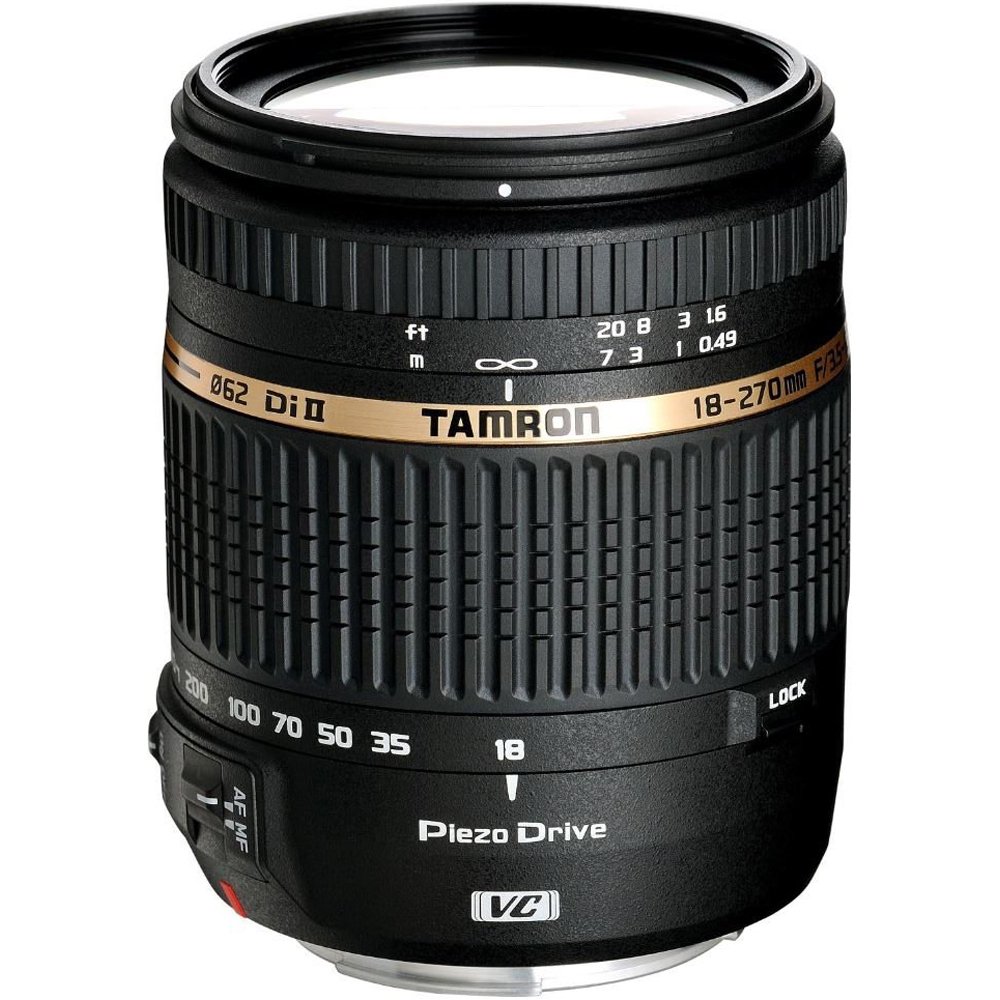 Amazon.com : Tamron Auto Focus 18-270mm f/3.5-6.3 VC PZD All-In