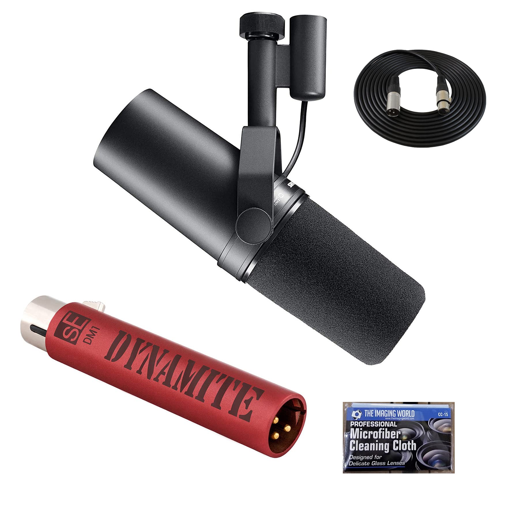 Amazon.com: The Imaging World Bundle of SM7B Vocal Microphone with