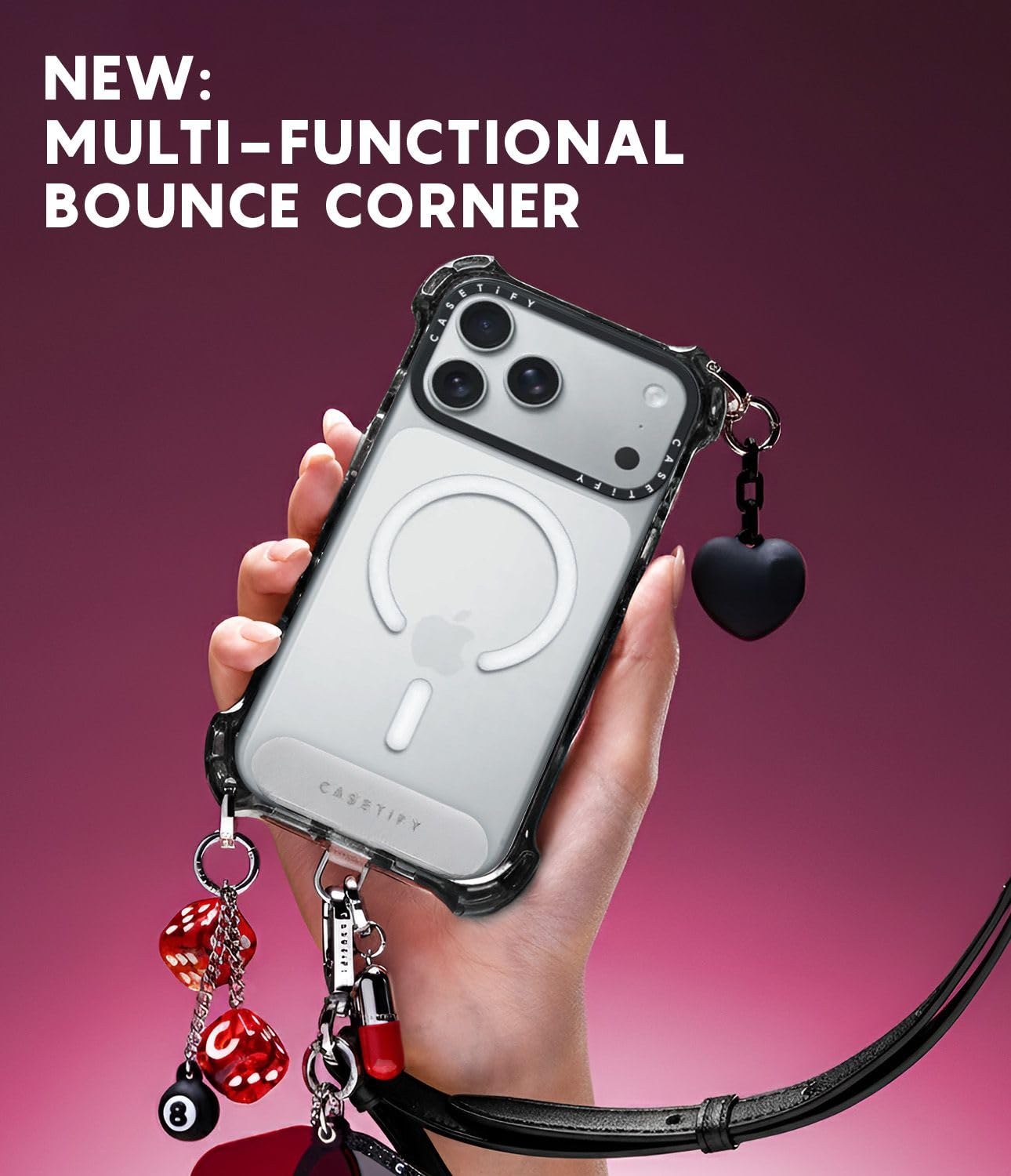 Amazon.com: CASETiFY Bounce iPhone 17 Pro Case [Shockproof