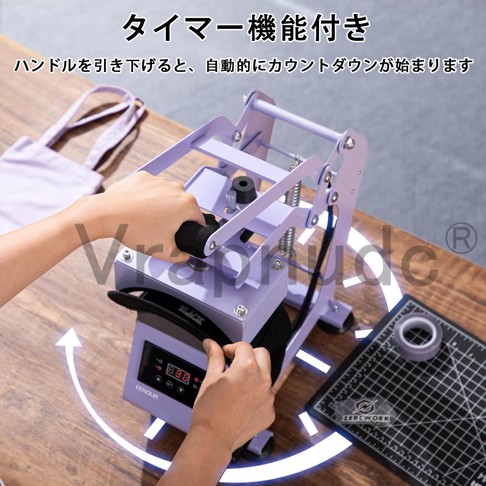 Amazon.co.jp: 帽子プレス 帽子用プレスヒートマシン キャップ用熱転写