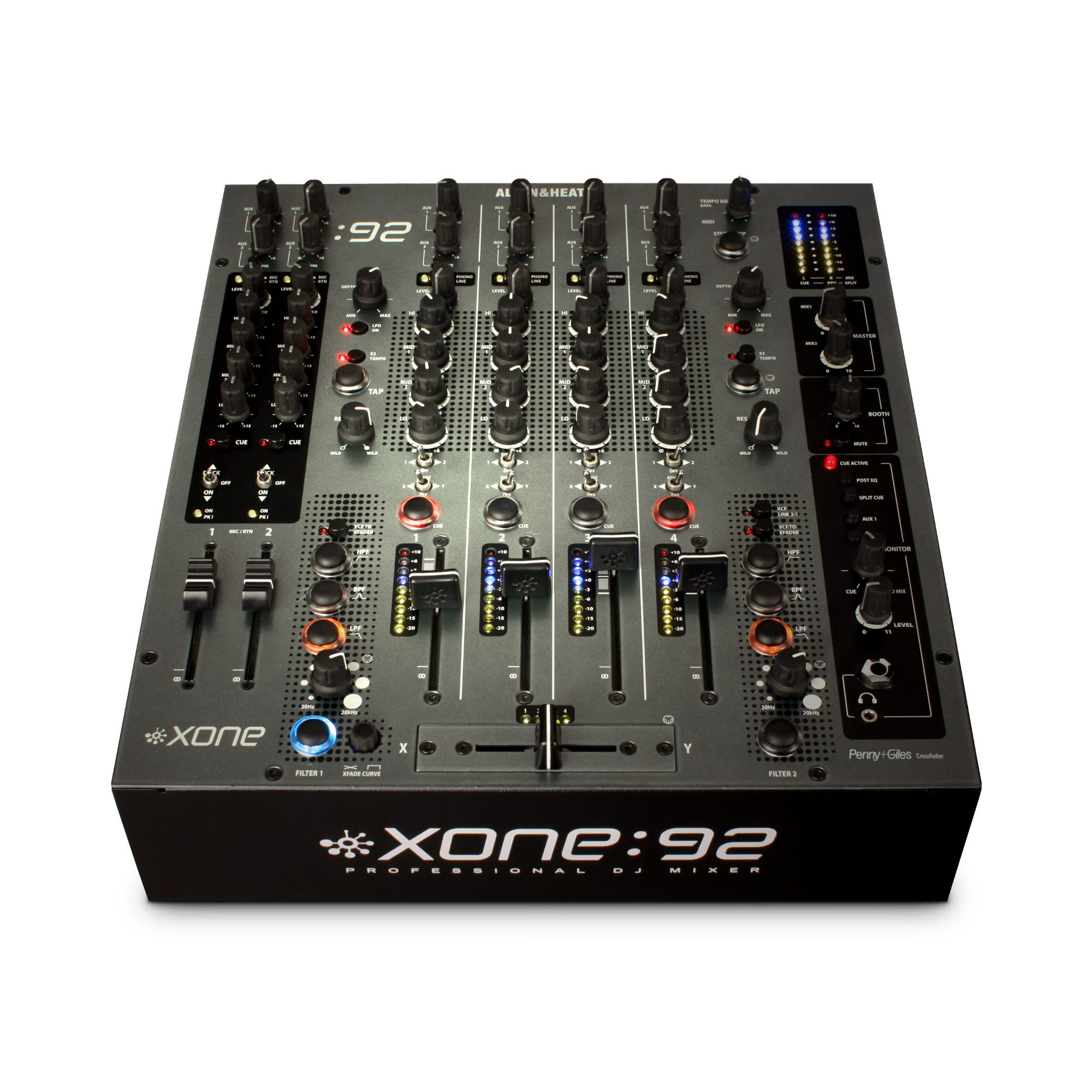 Amazon.com: Allen & Heath Xone:92 Fader Professional 6 Channel