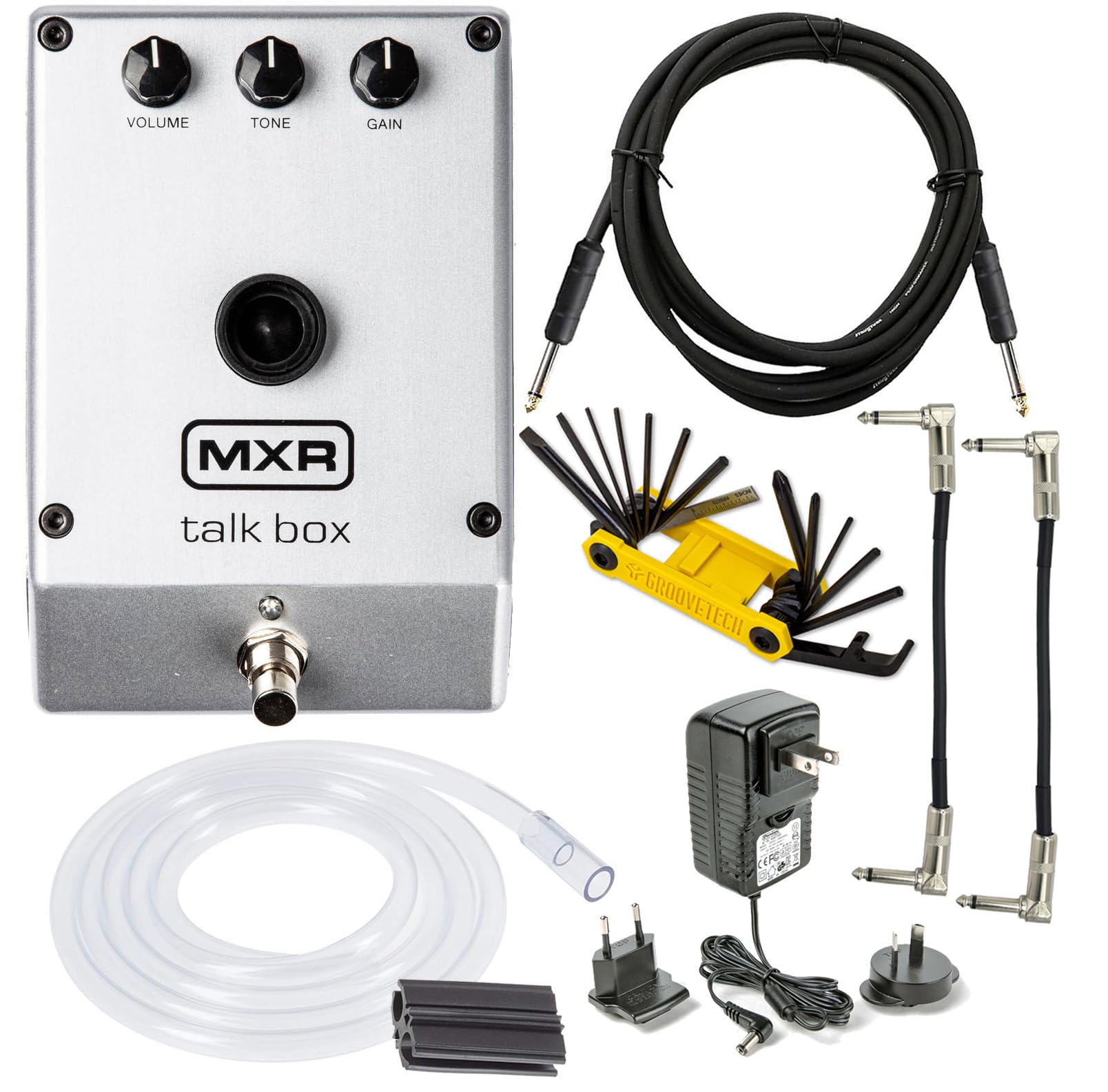 MXR M222 TALK BOX Effects Pedal Voicebox for Guitar, Keyboard and