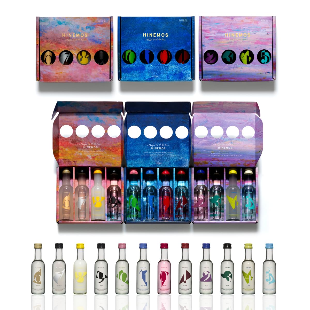 Amazon.co.jp: HINEMOS 日本酒 飲み比べセット12銘柄 Alc.2%-16% 純米