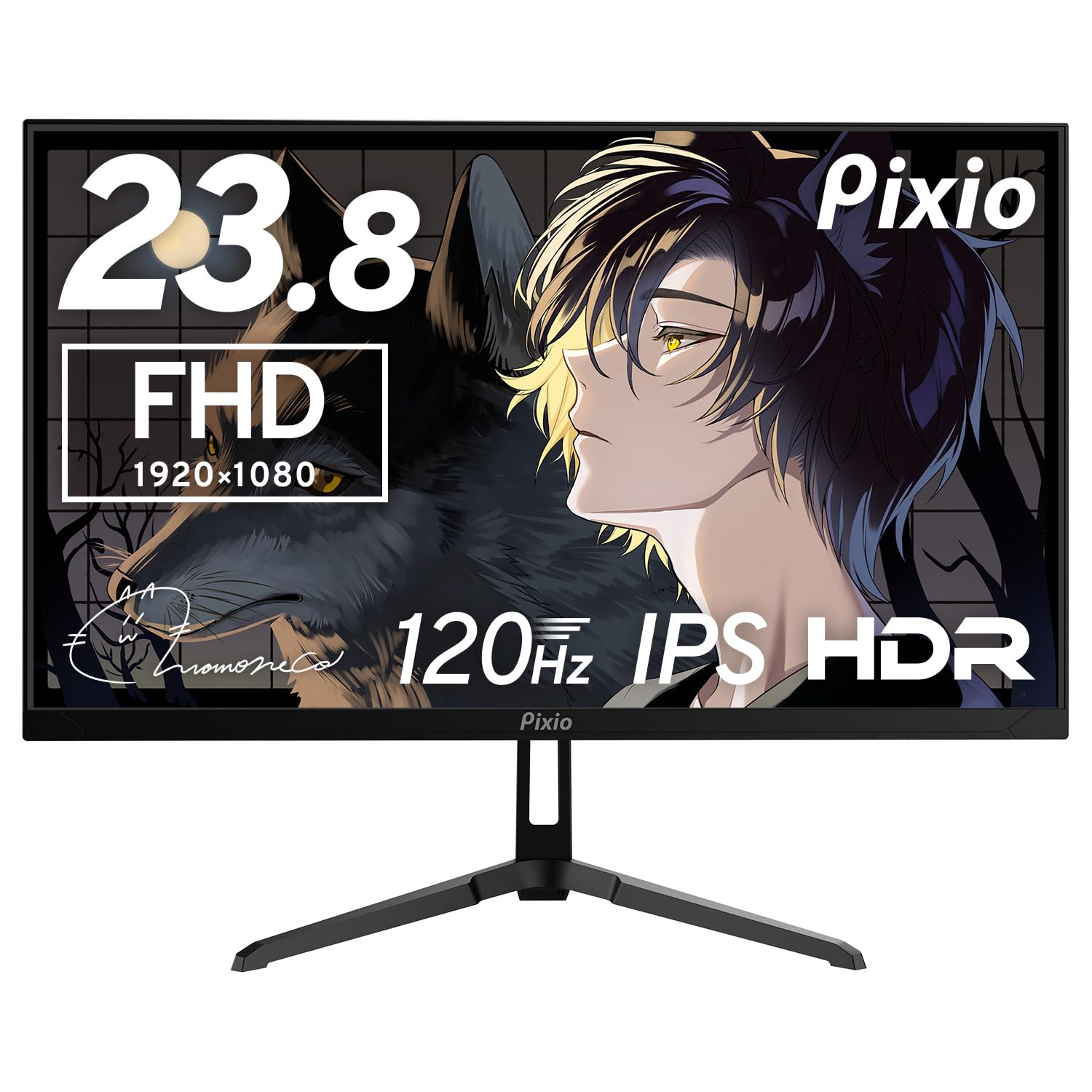 Amazon.co.jp: Pixio PX246 Wave ゲーミングモニター 23.8インチ 黒