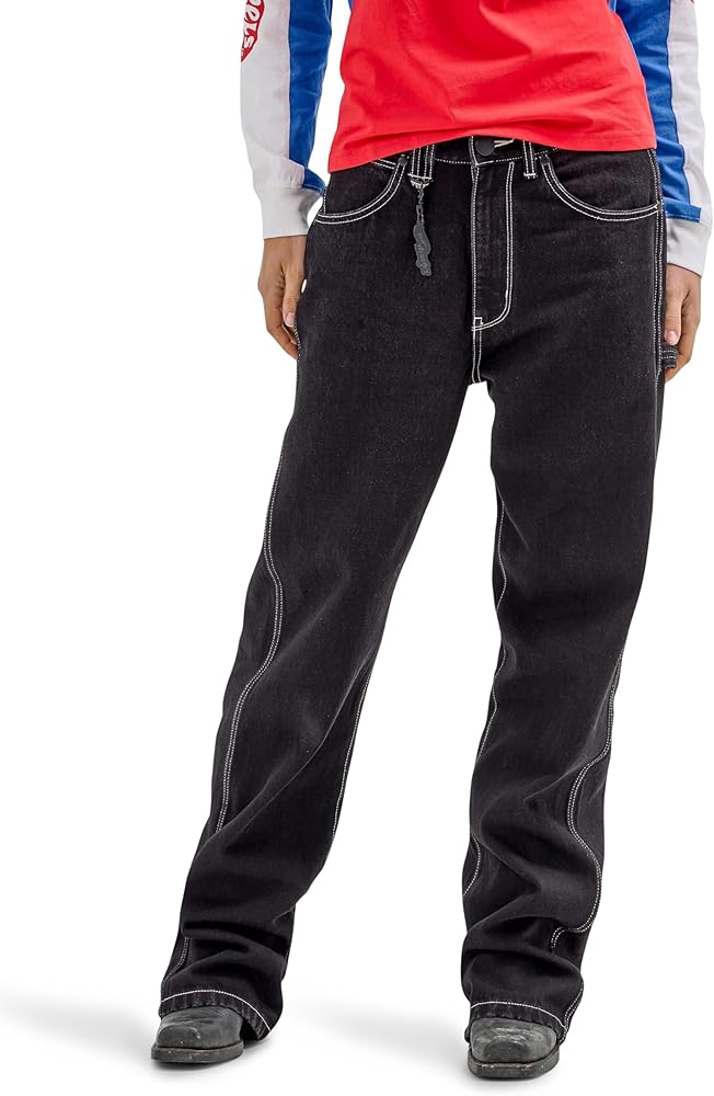 Wrangler Men's X Hot Wheels™ Loose Carpenter Jean, Black, 28W x