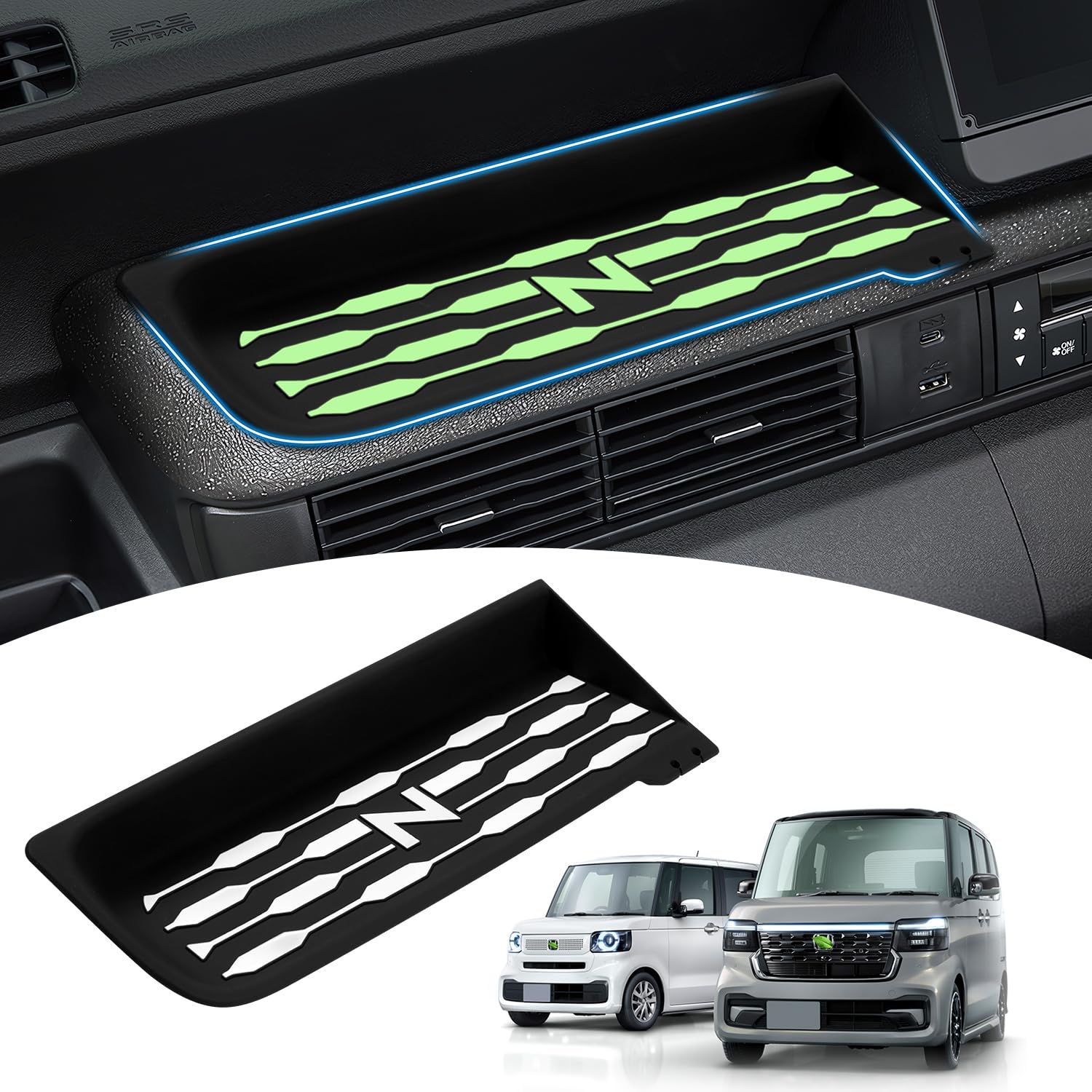 Amazon | Mozan ホンダ 新型 N-BOX カスタム Joy JF5 JF6 に適合 助手