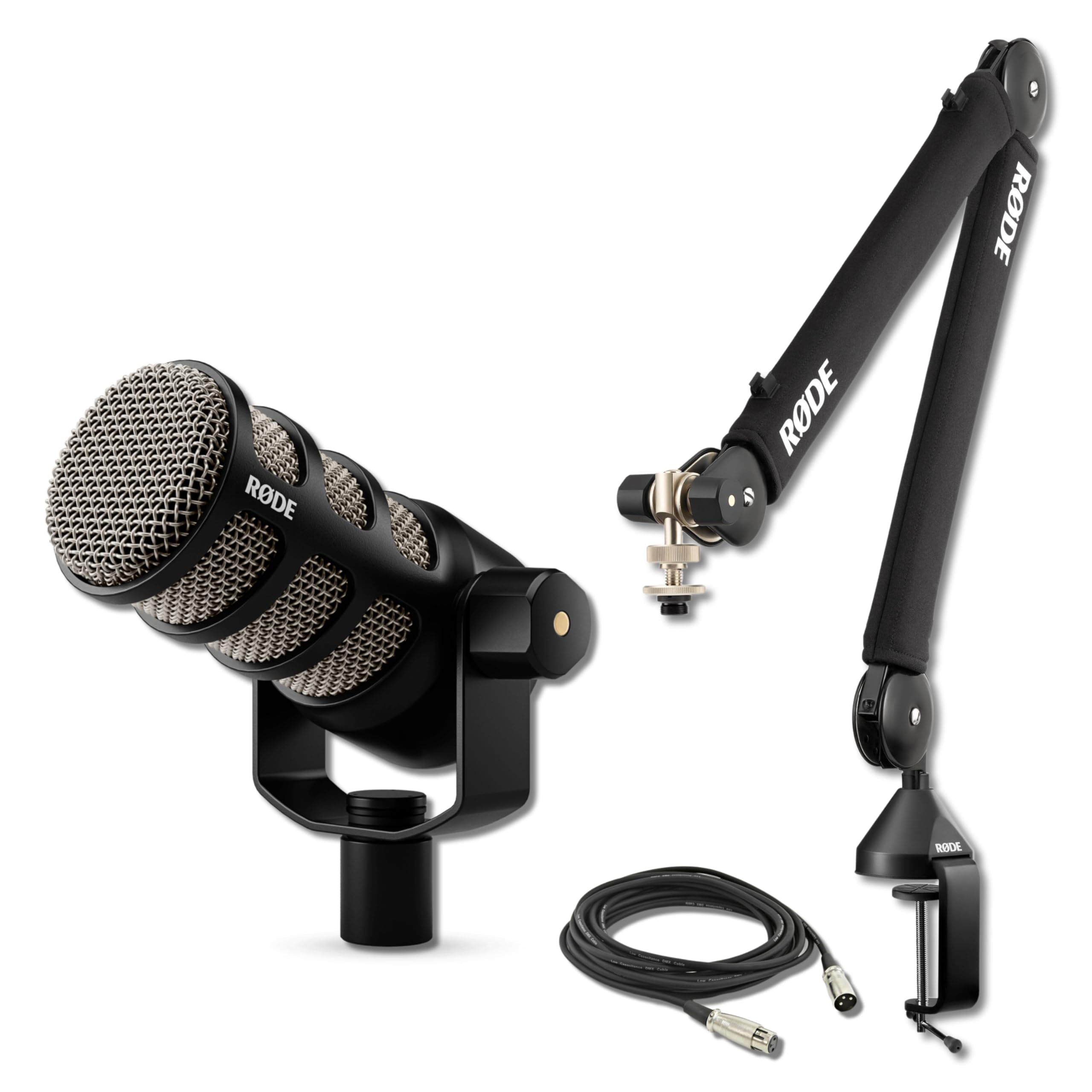 Amazon.com: Rode PodMic Dynamic Podcast Microphone with Rode PSA1+