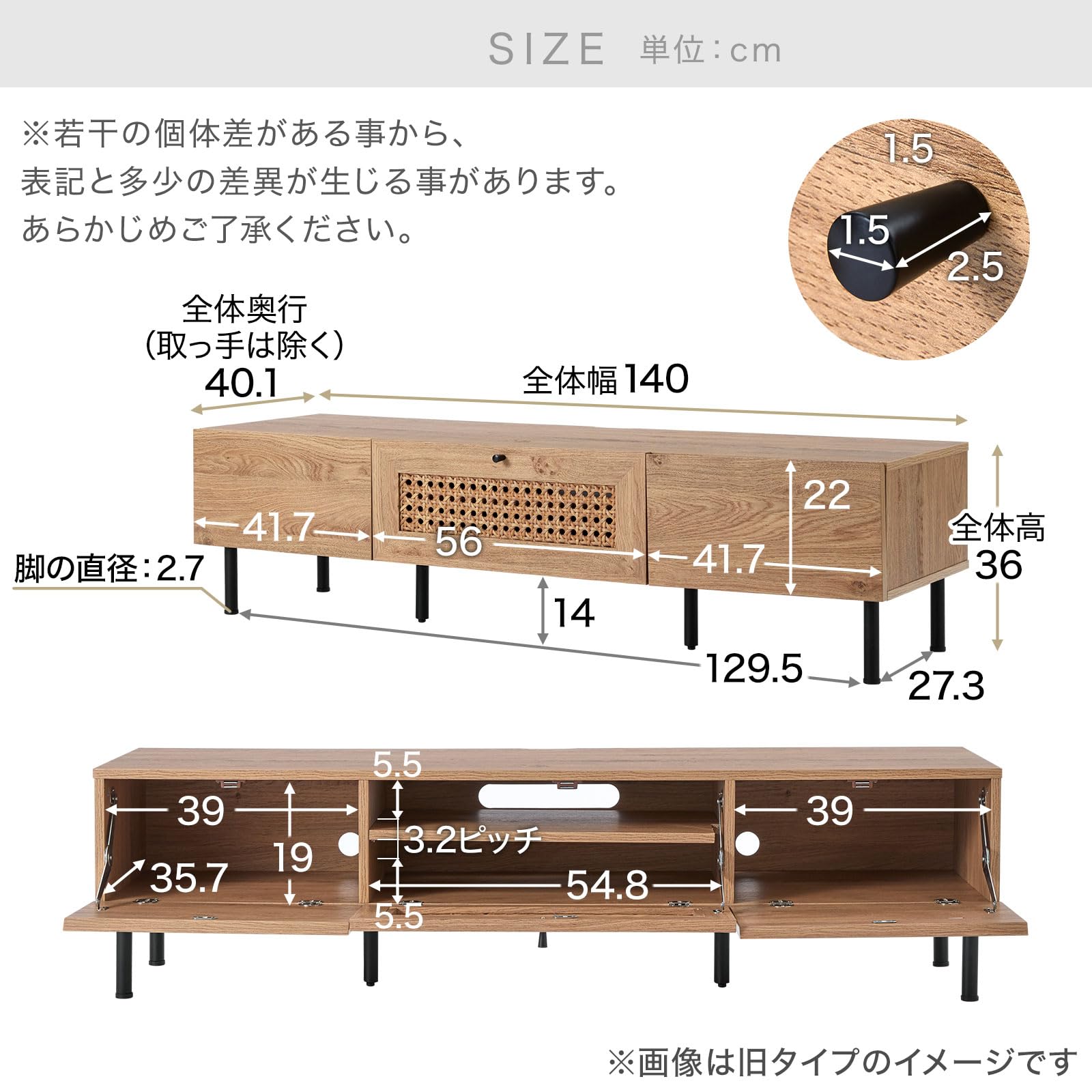 Amazon｜LOWYA ロウヤ テレビ台 テレビボード ローボード テレビラック