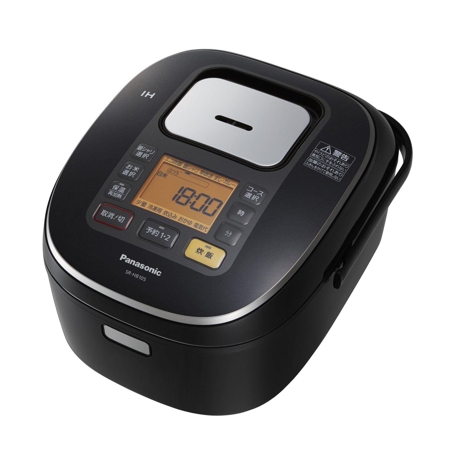 Amazon | パナソニック 5.5合 炊飯器 IH式 ブラック SR-HB105-K