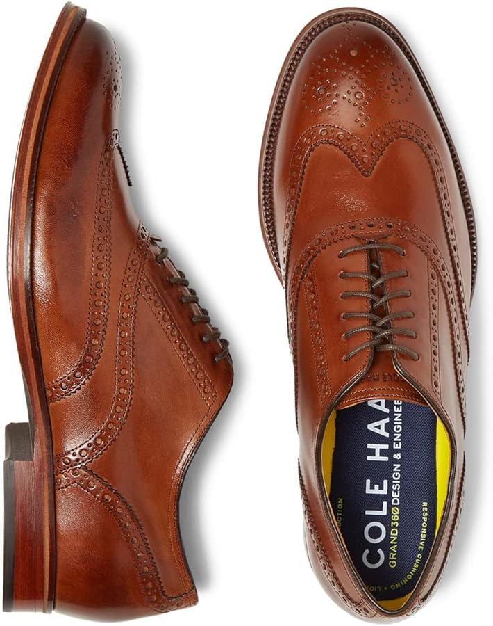 Amazon | Cole Haan モダンクラシックウィングオックスフォード, タン