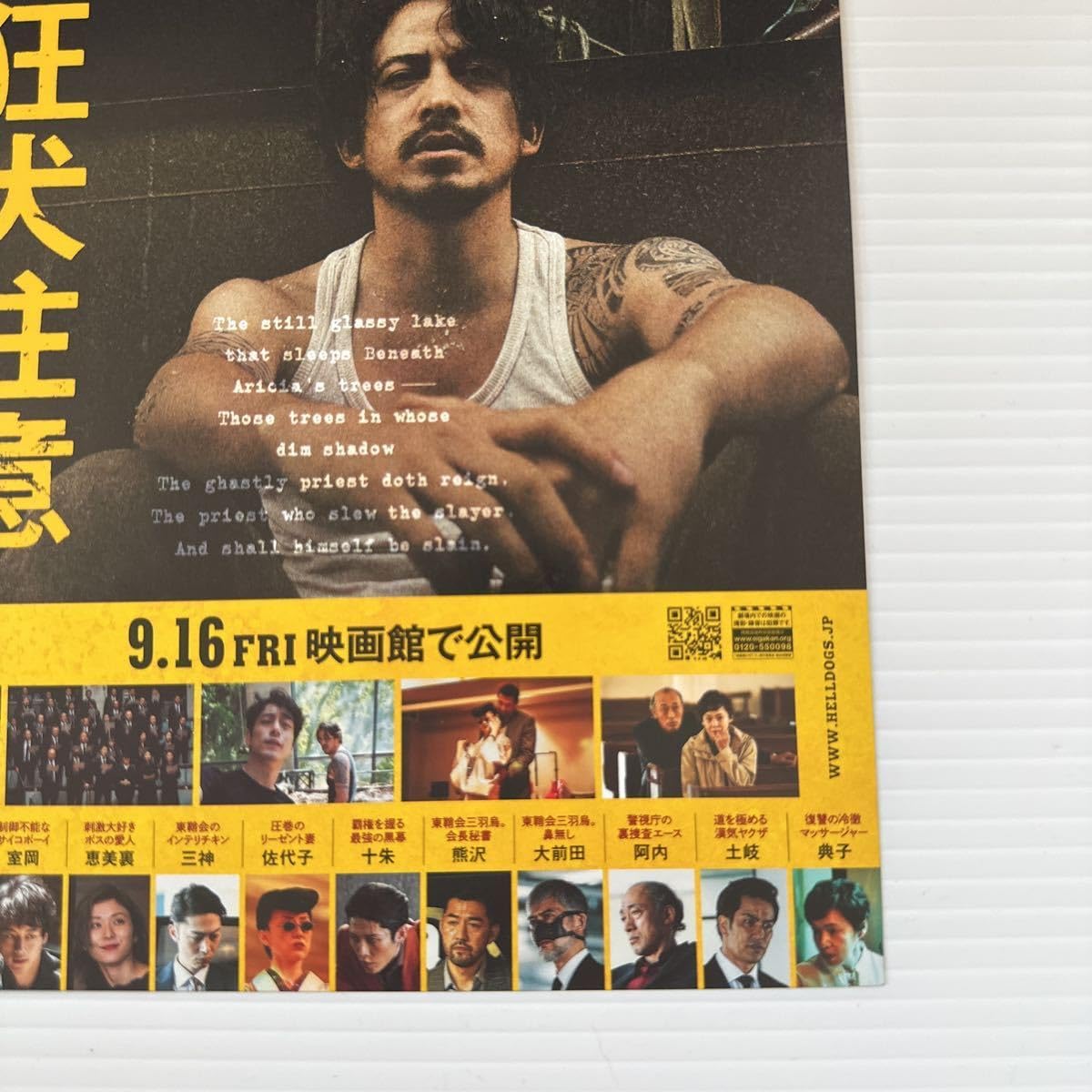 映画チラシ「ヒロシロシページ」 映画チラシ「ヒロシロシページ