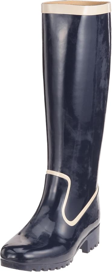 Amazon | [バスクラフト] ラバーレインブーツ 65330 NAV (ネイビー/S