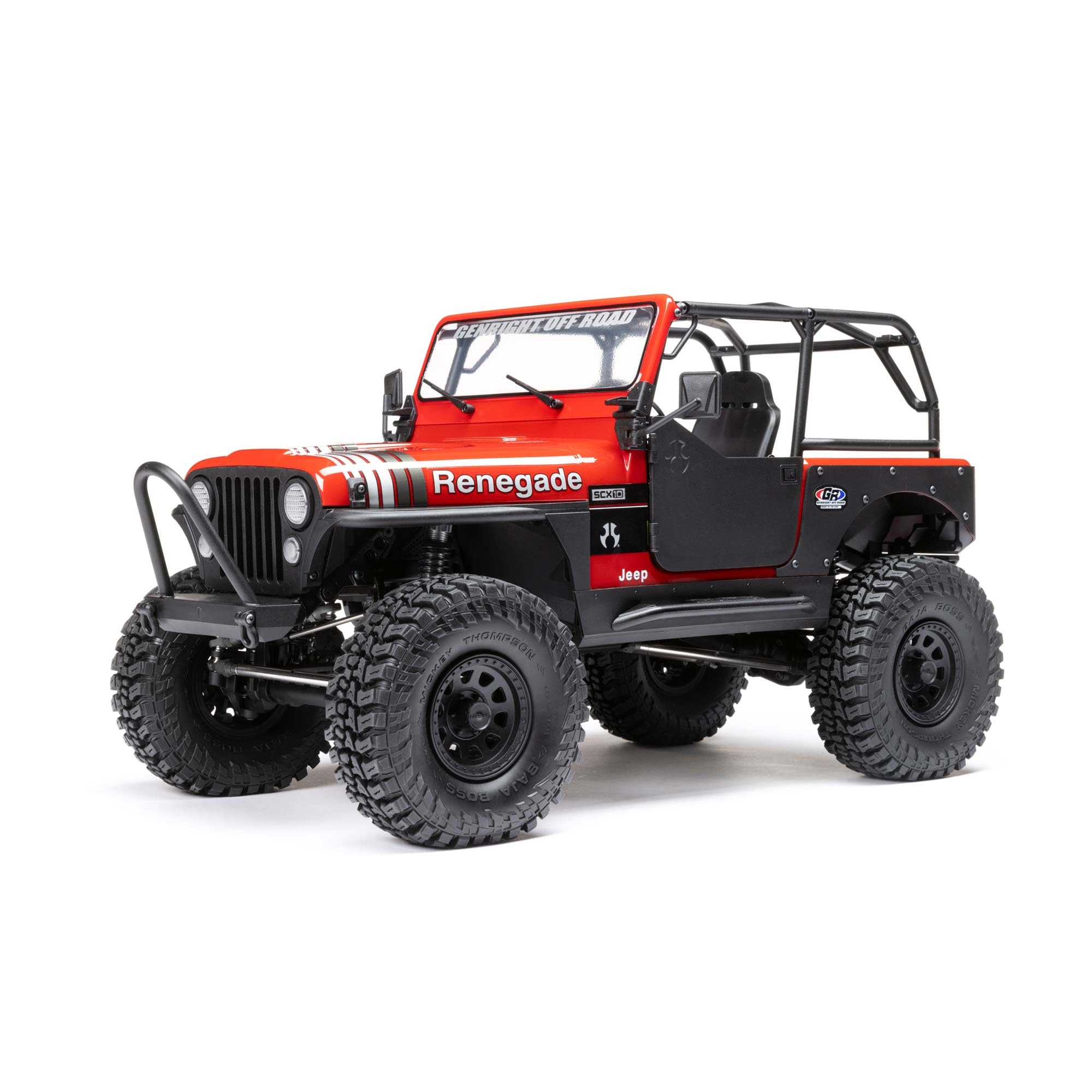Axial 1/10 SCX10 III Jeep CJ-7 4 Wheel Drive Brushed RTR Red