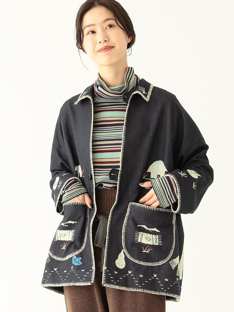 Amazon | (ビームスボーイ)BEAMS BOY/ブルゾン ボーイ メキシカン