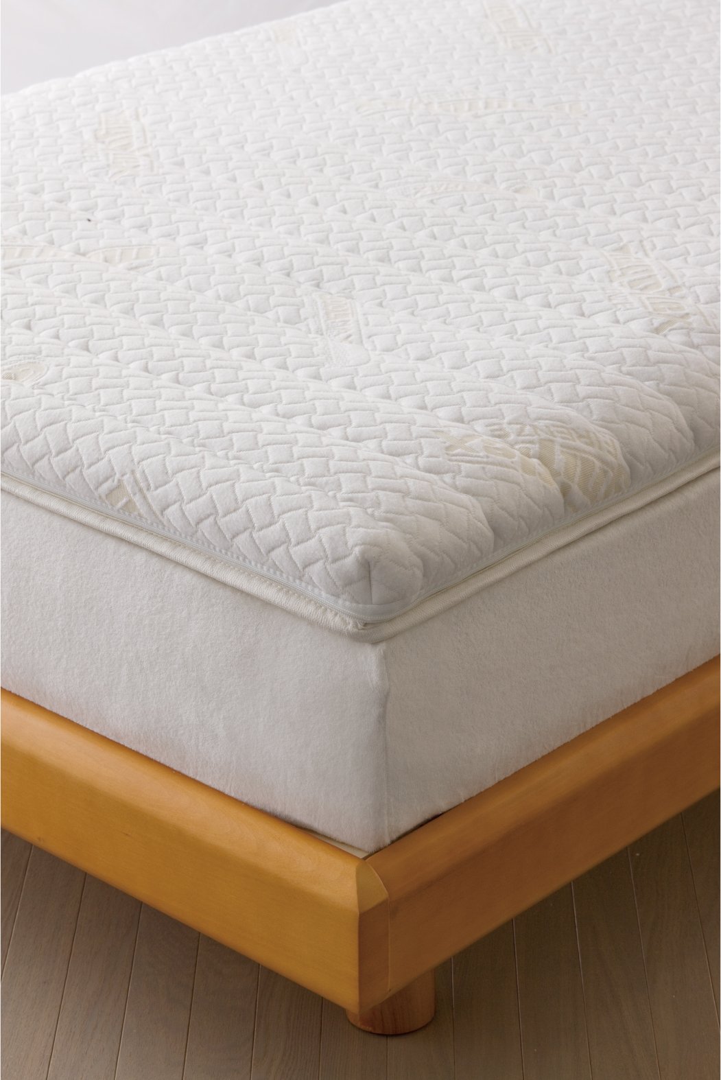 Amazon｜マニフレックス ベッドパッド 高反発 スーパーレイEX ホワイト