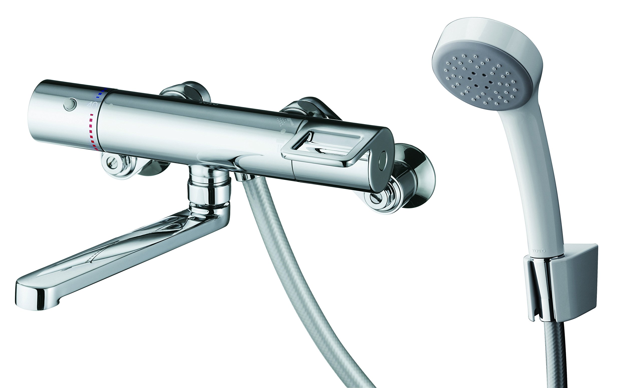 Amazon | TOTO 浴室水栓 TMGG40E サーモスタットシャワー金具 壁