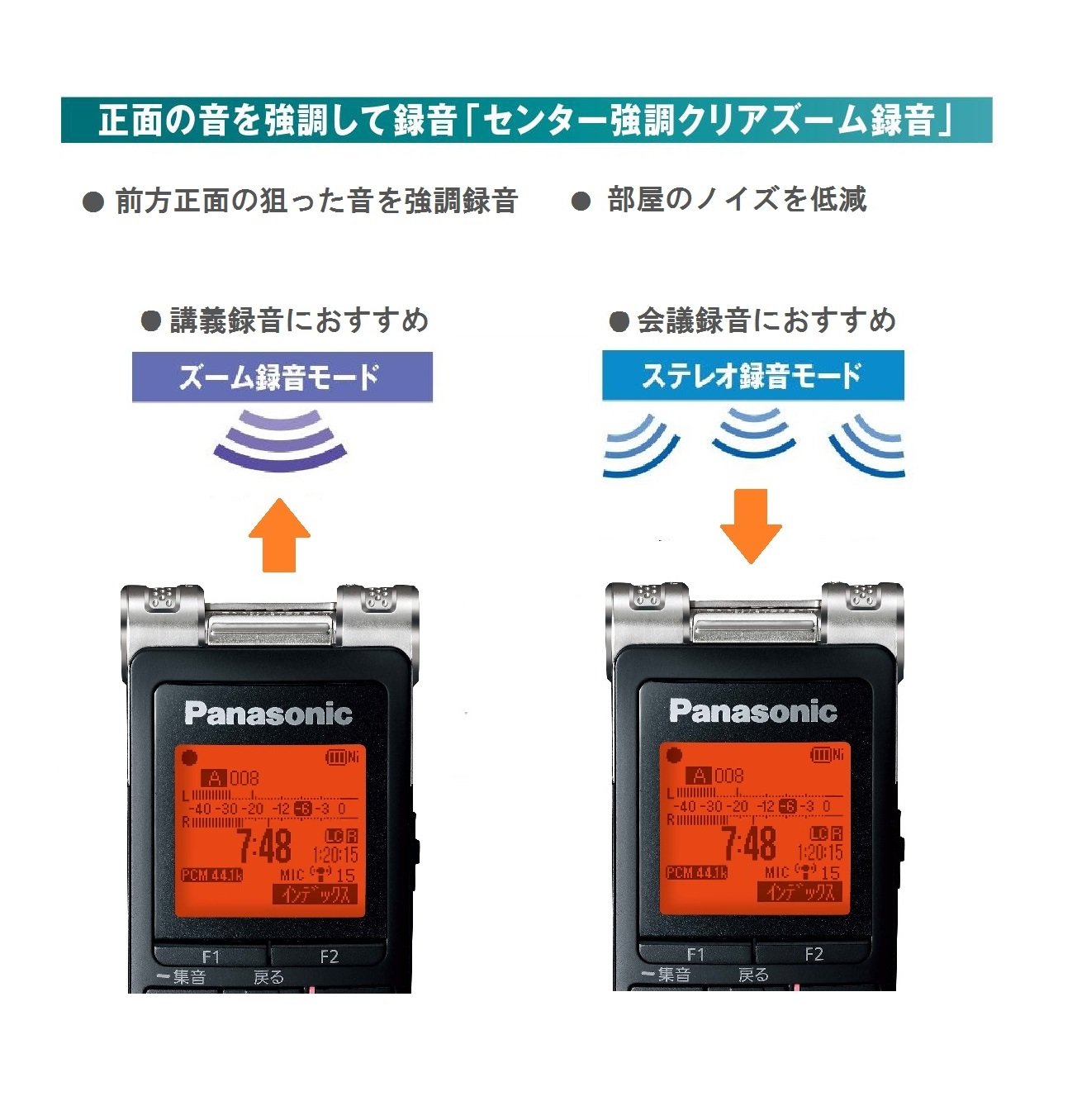 Amazon | パナソニック ICレコーダー RR-XS470-K | パナソニック