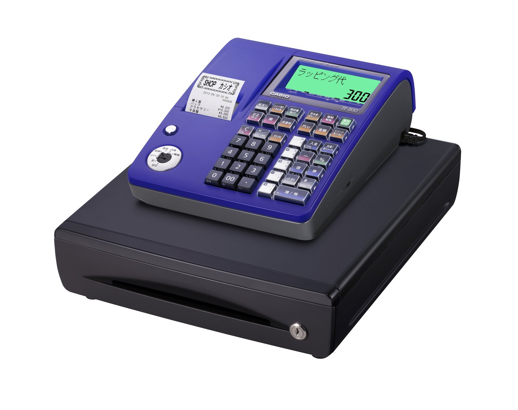 美品カシオレジスター TE-300フル設定無料 送料無料人気機種 111144 美