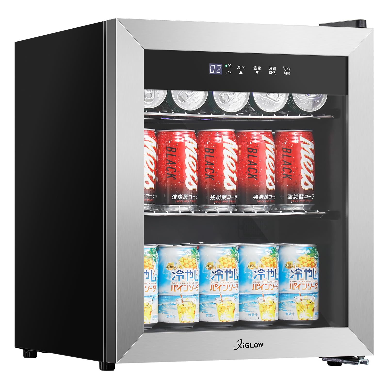 Amazon | XiGLOW(シグロー) 45L 冷蔵庫 2～18℃ 展示用 ファン式