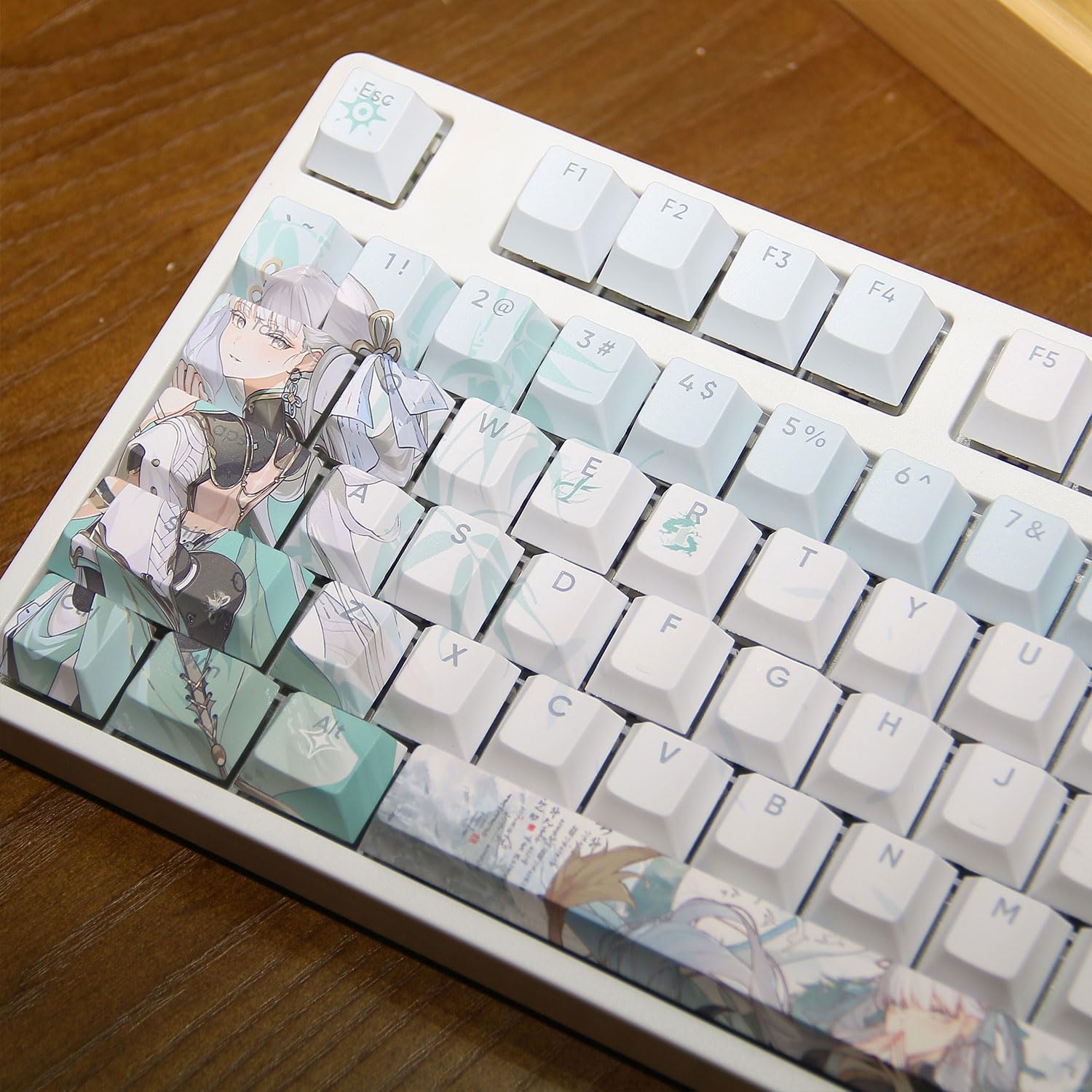 Amazon.co.jp: 鳴潮 キーキャップ 今汐 グッズ コンシ 同人 PBT染め 熱
