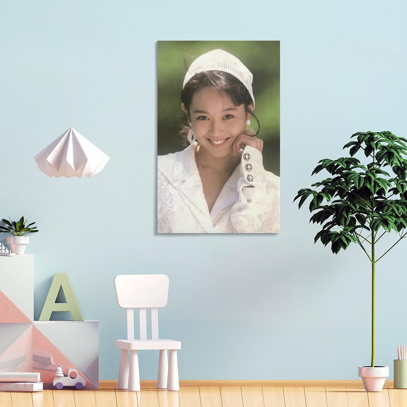 Amazon.co.jp: 浅香唯 歌手 若い頃 レトロ1 ポスター アートパネル