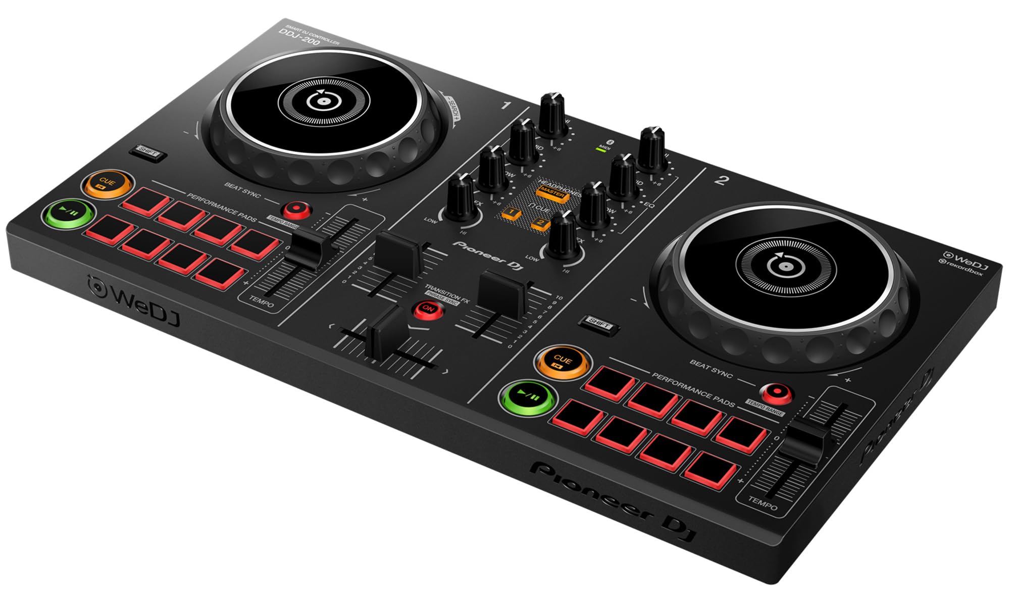 Amazon.com: Pioneer DDJ-200 2-Channel Smart DJ Controller Bundle