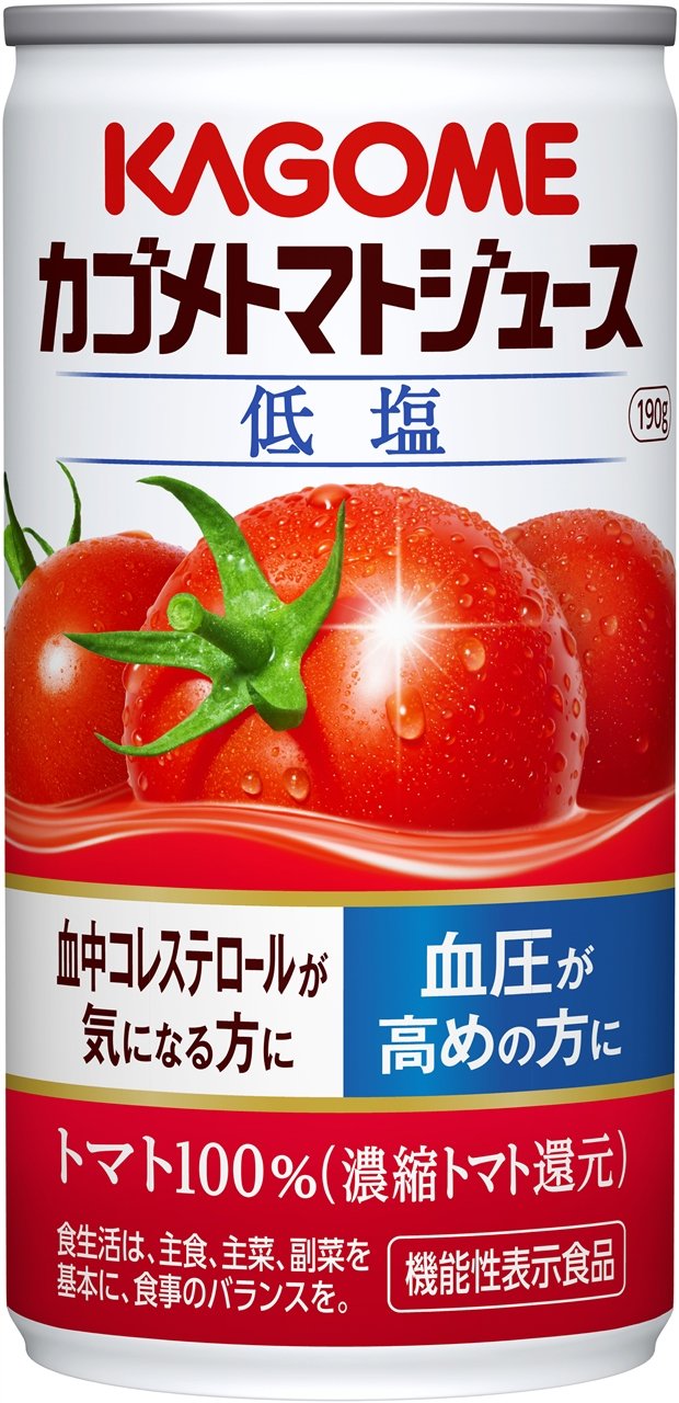 Amazon.co.jp: 【機能性表示食品】カゴメ トマトジュース低塩 190g缶