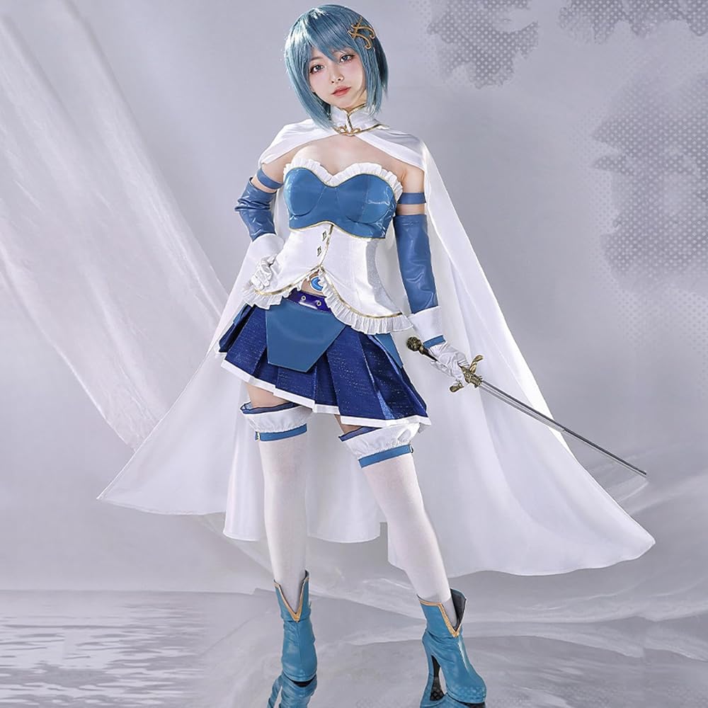 Amazon | [Sheruan] 美樹さやか コスプレ 戦闘服 制服 魔法少女まどか