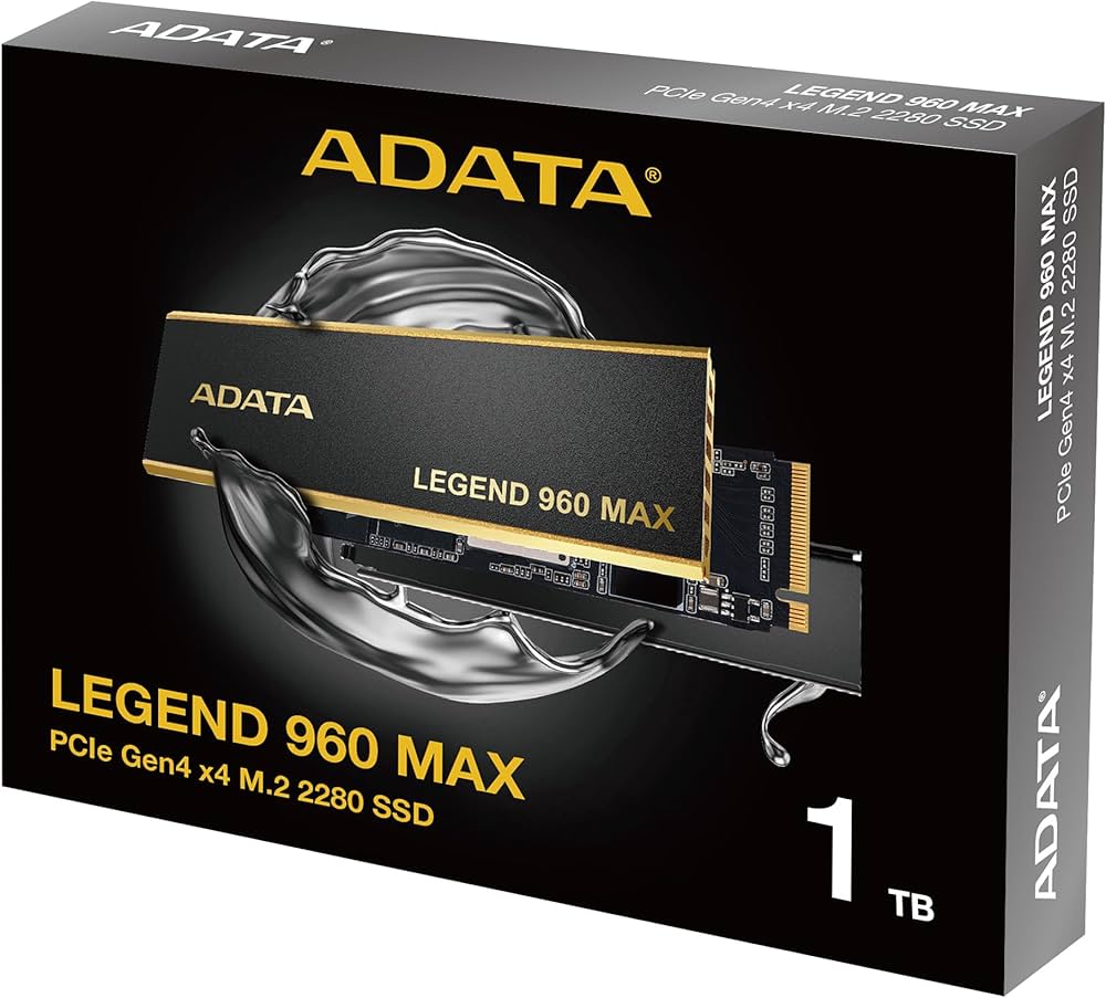 Amazon | 【エイデータ】 SSD LEGEND 960 Max 1TB PCIe Gen4x4 M.2