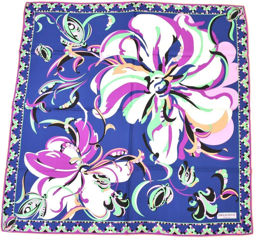 Amazon | EMILIO PUCCI(エミリオプッチ)スカーフ レディース プッチ柄