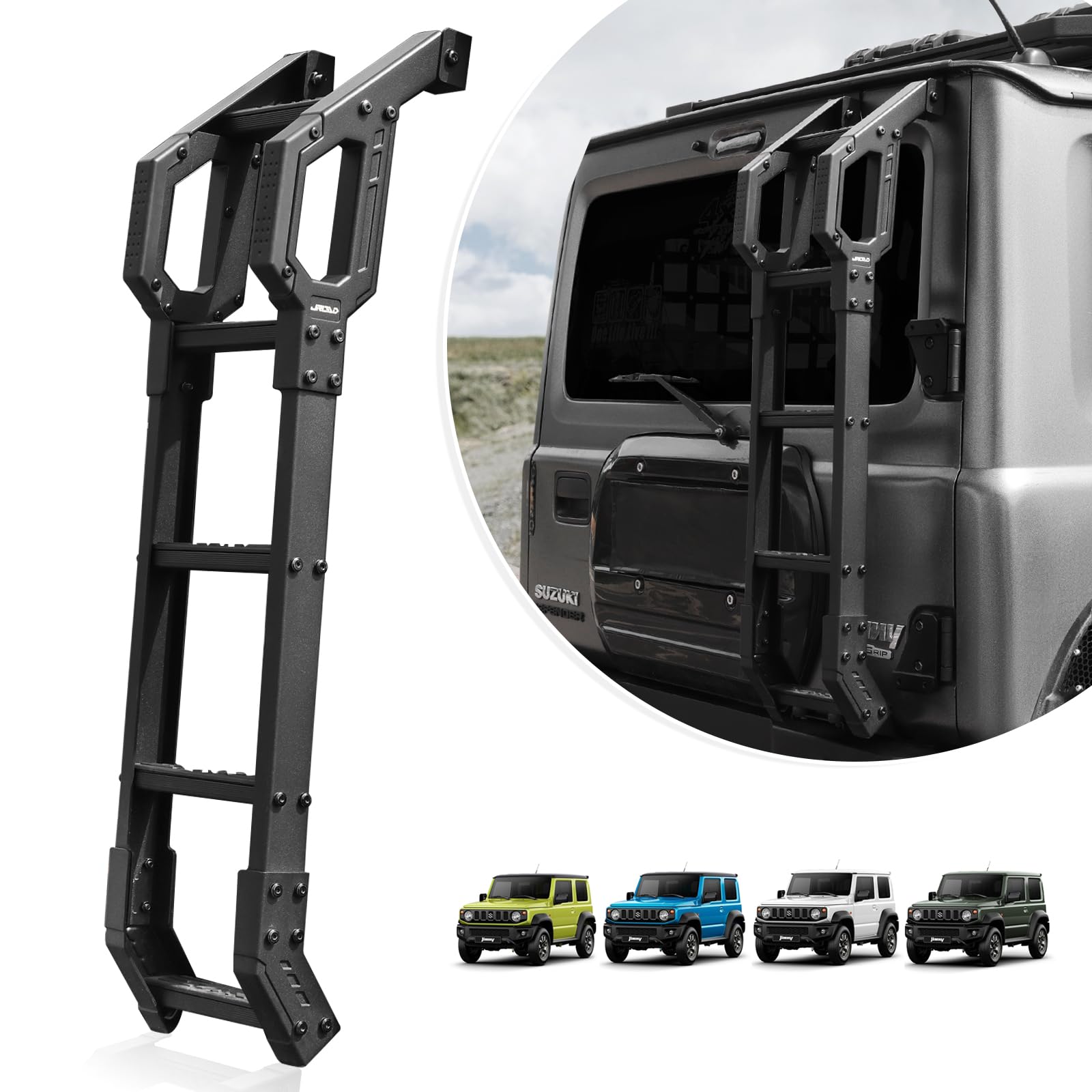 Amazon | AMWMORV 探索シリーズ ジムニーリアラダー jb64 jb74