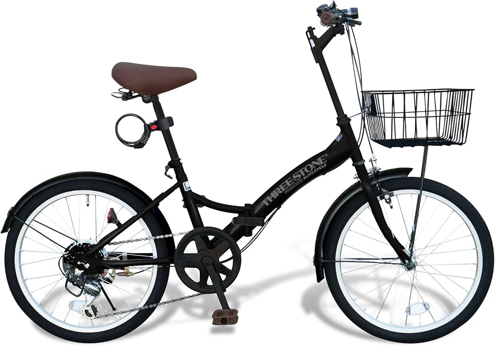 Amazon | THREE STONE 自転車 ミニベロ 小径車 20インチ P-008-T S字