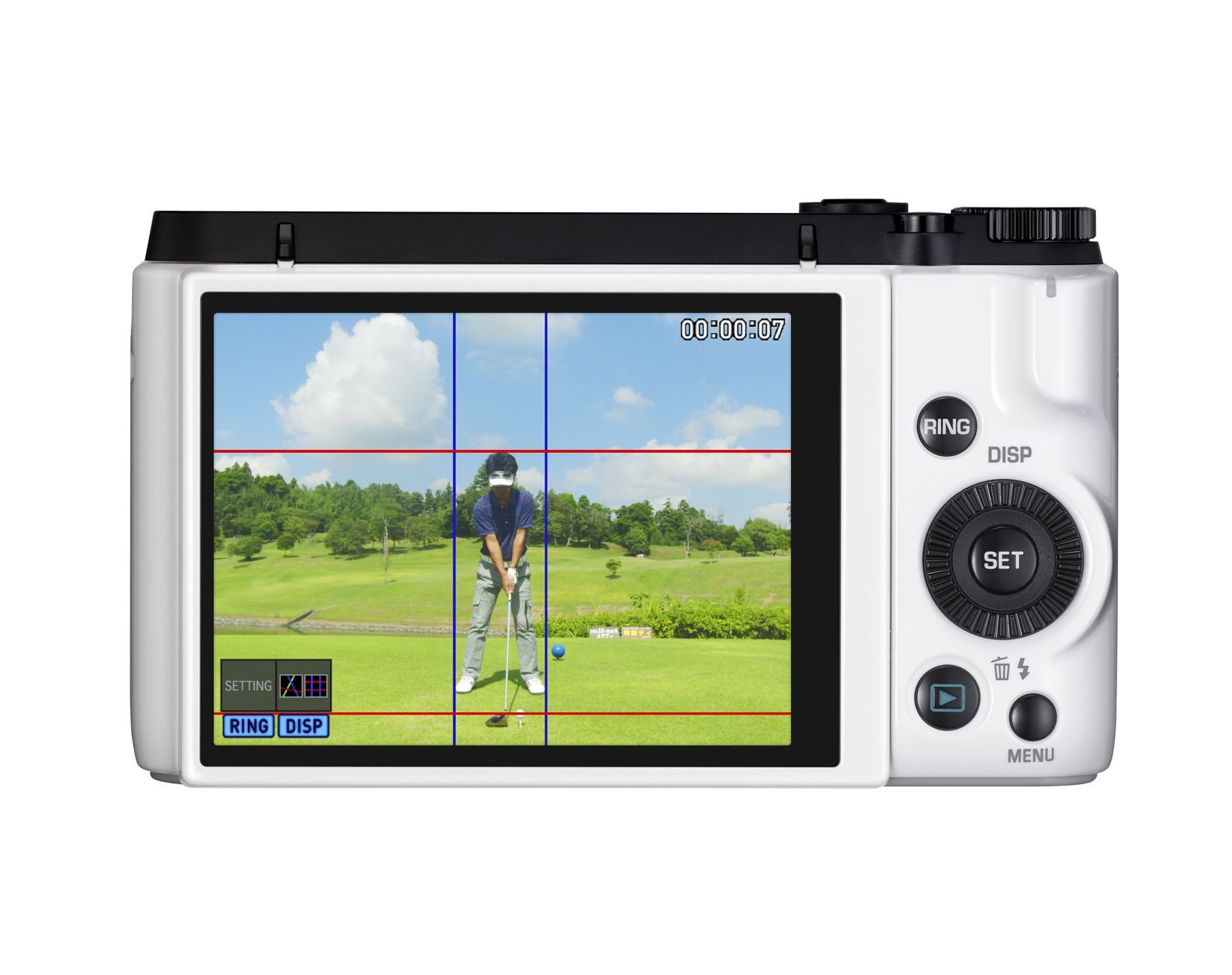 Amazon | CASIO デジタルカメラ EXILIM EXFC300SWE ゴルフモデル 1610