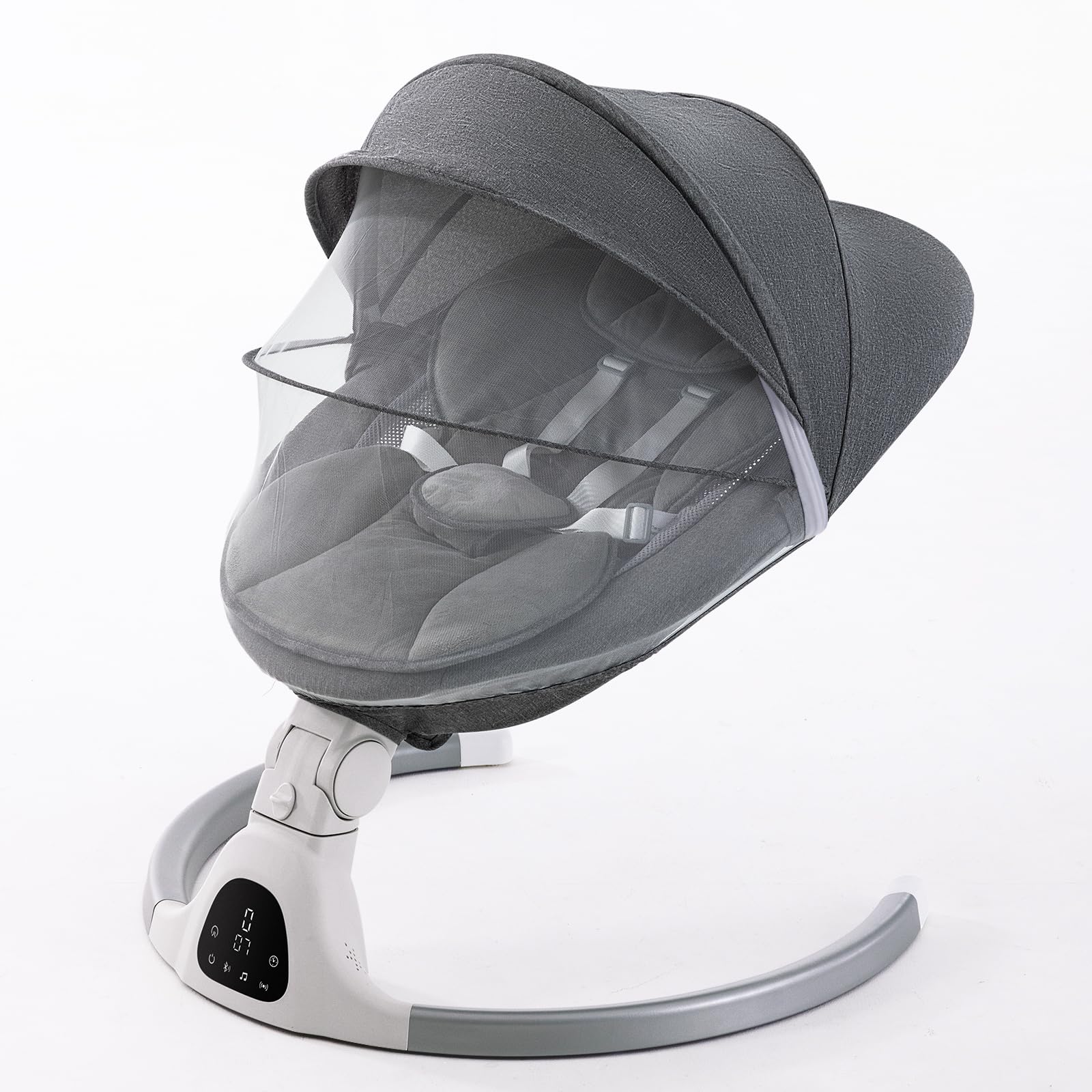 Amazon | CHOZAN ベビーバウンサー 電動 オートスイング 三段高度調節