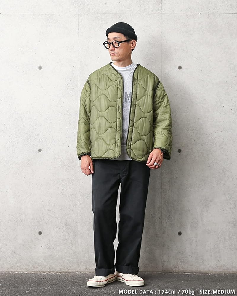 Amazon | 実物 デッドストック 米軍 M-65 フィールドジャケット用