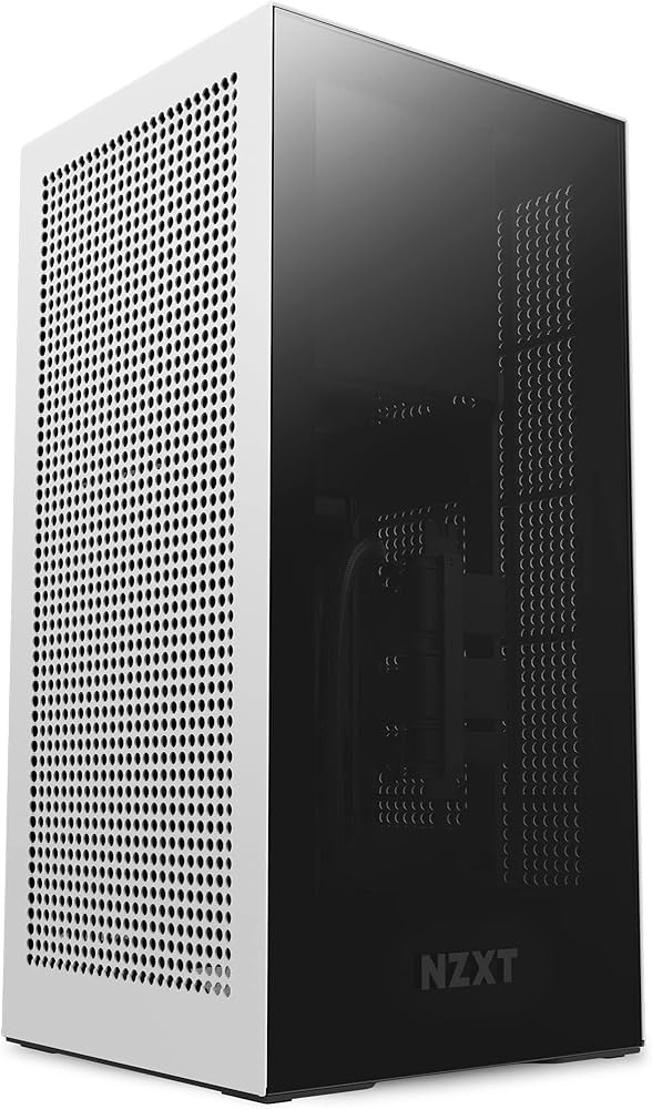 Amazon.co.jp: NZXT H1 Version2 PCケース コンパクト WHITE 電源