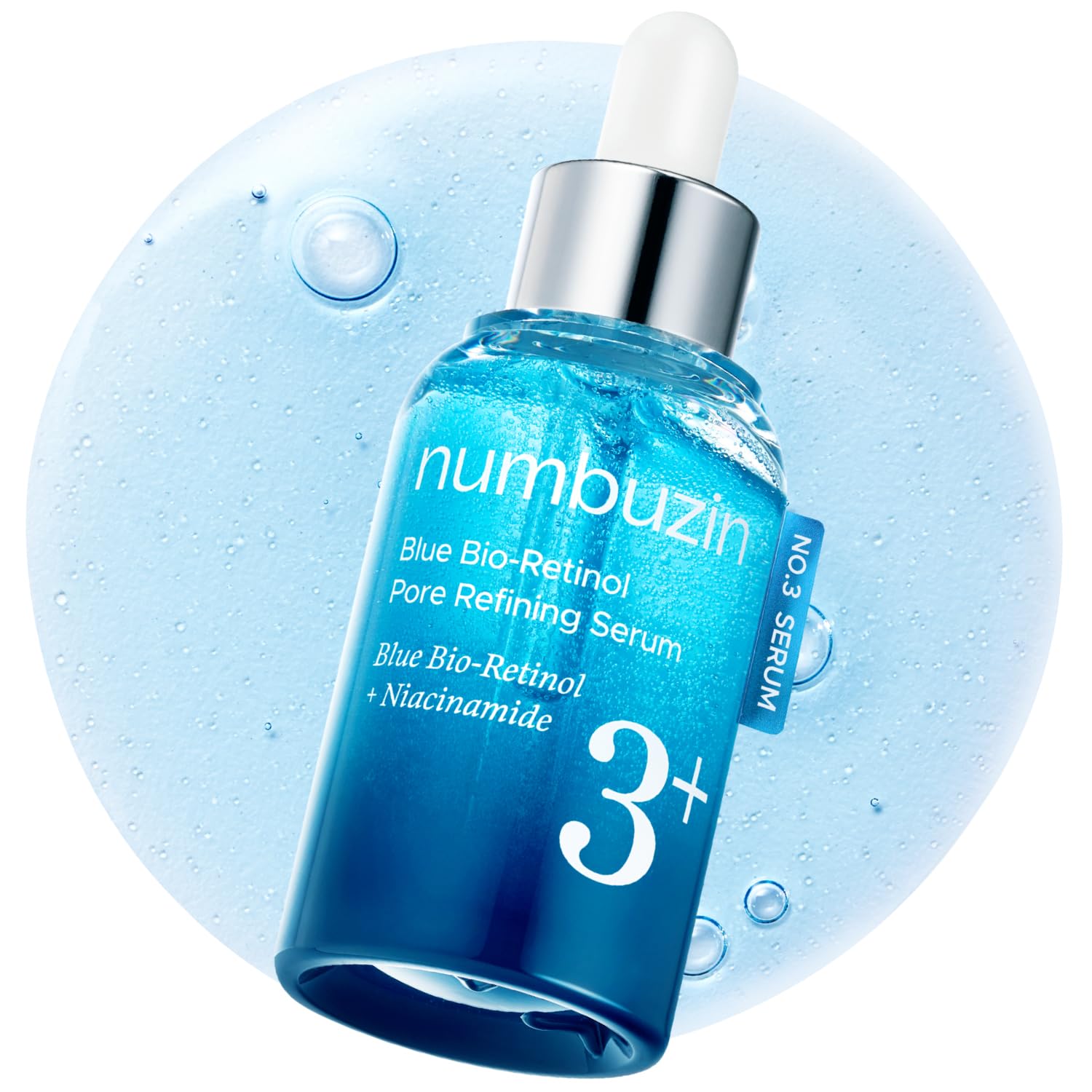 Amazon.com: numbuzin No.3 retinol Serum | Blue Bio-Retinol Pore