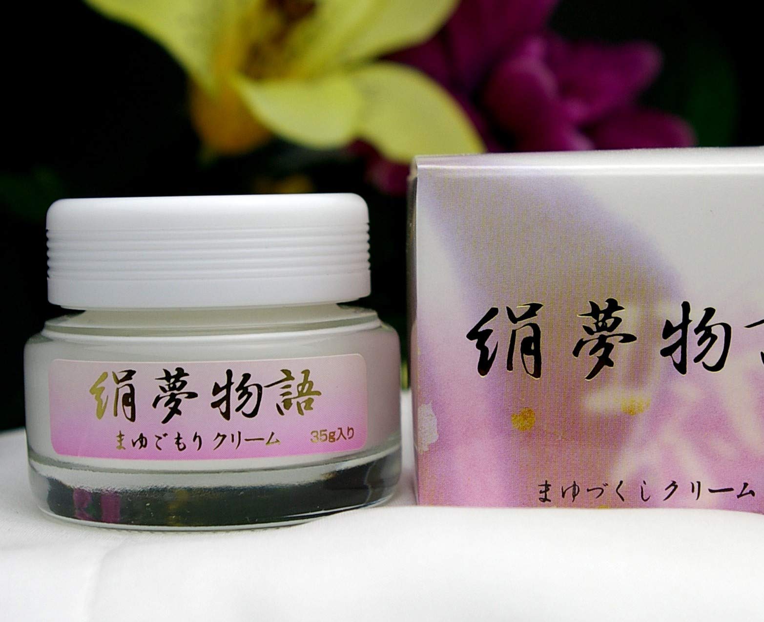 Amazon | 絹夢物語 まゆづくしクリーム 35g | ラヴィドール | 乳液