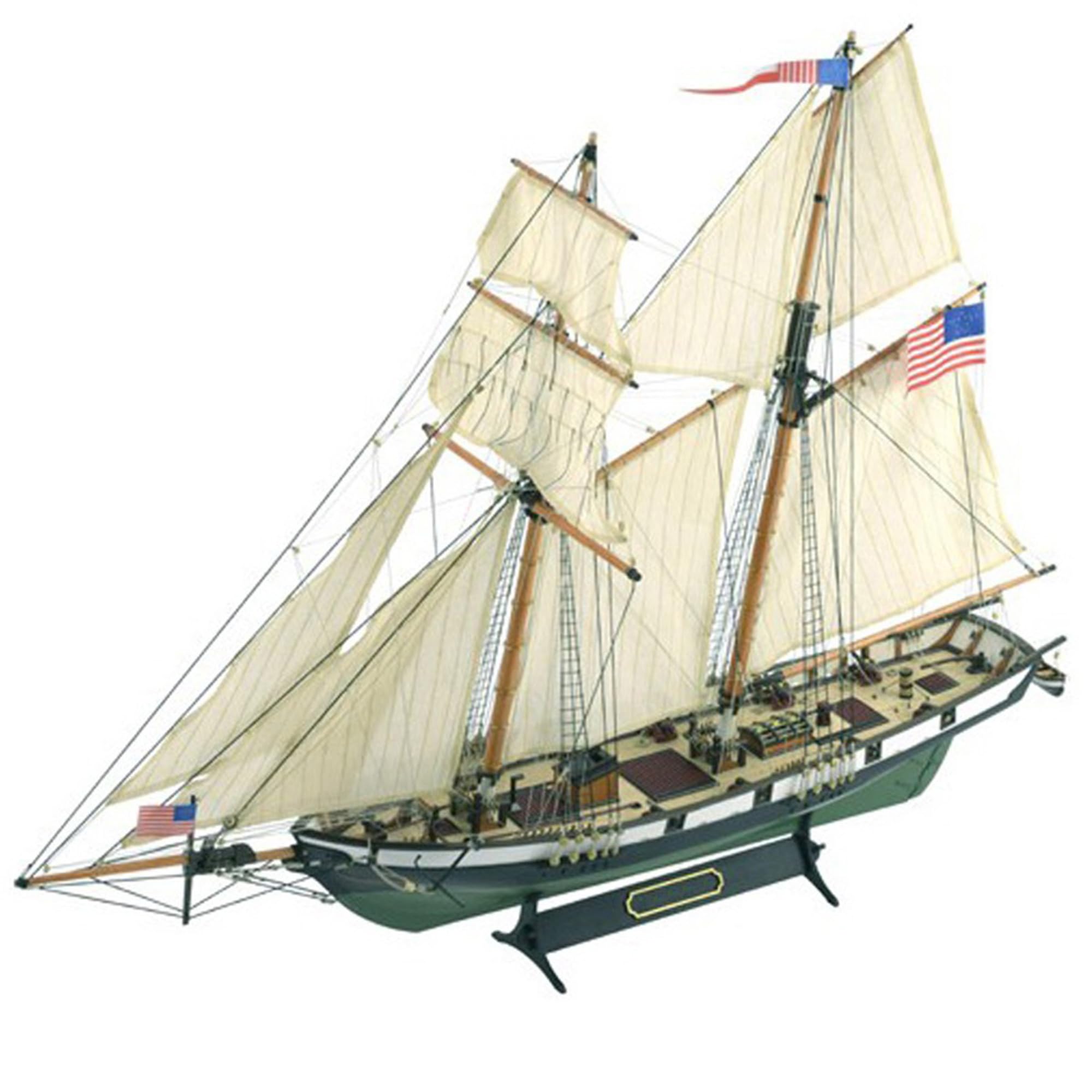 ケ*ン様 銀製 金属製帆船模型 木製台座付き ケ*ン様 銀製 金属製帆船