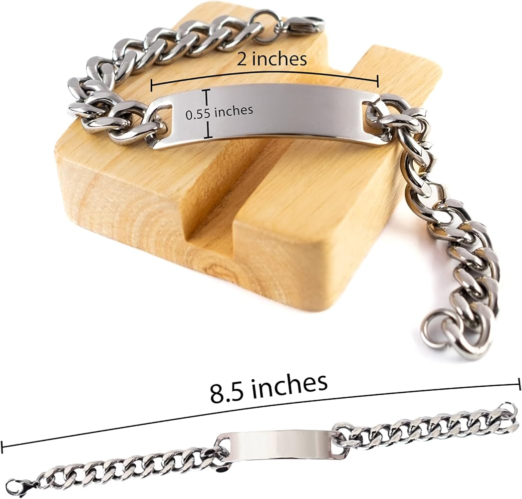 Amazon.com: Asshole Bracelet, Be bad**ss every day, Cuban Link