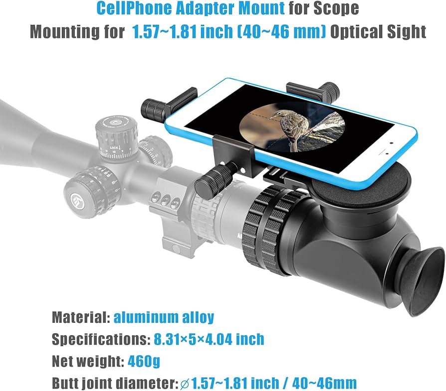 Amazon | Forevercam ライフルスコープ 携帯電話カメラマウント
