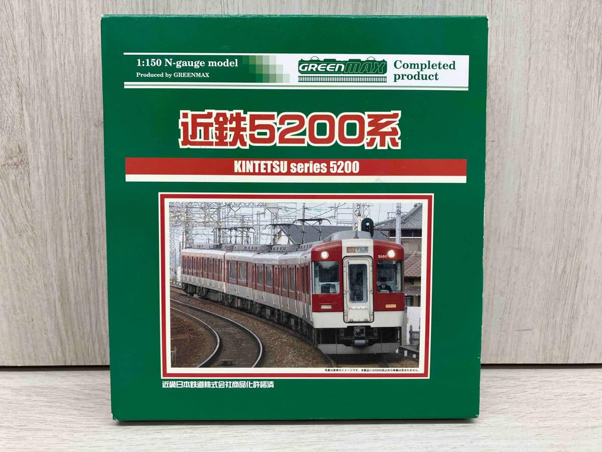 Amazon | Nゲージ GREENMAX 近鉄5200系電車 動力付き4両編成セット